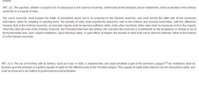 The Treaty of Vienna