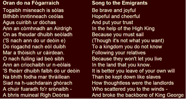 Highland Clearences (Scotland)