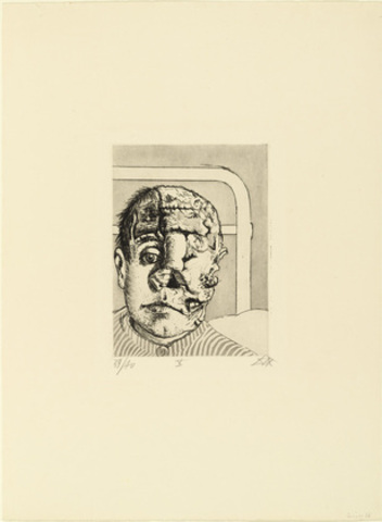 Otto Dix Etching
