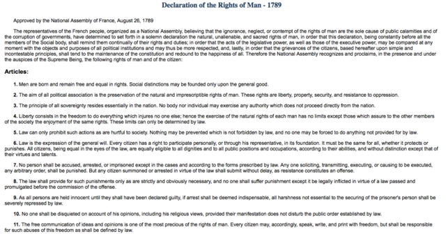 the French Revolution