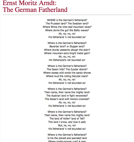 Nationalism and the modern state