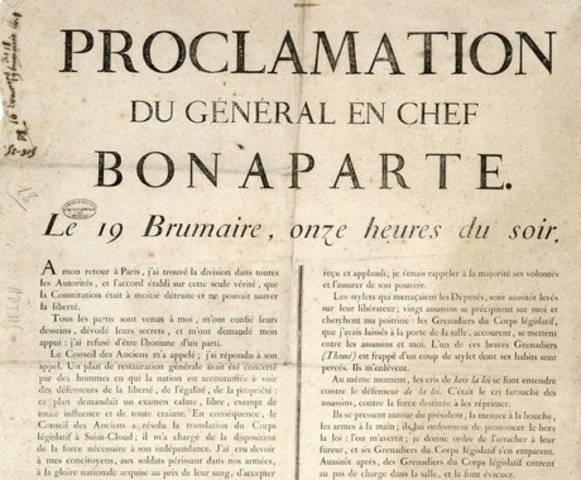 The French Revolution and Napoleon: "Proclamation du General en Chef Bonaparte"