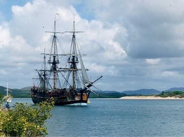 First Europeans sailed to Australia, but didn't settle.