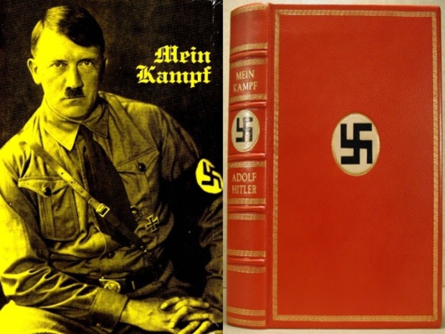 Adolf hitler wrote Mein Kamph