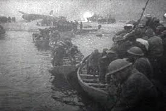 Allies Evacuate Dunkirk