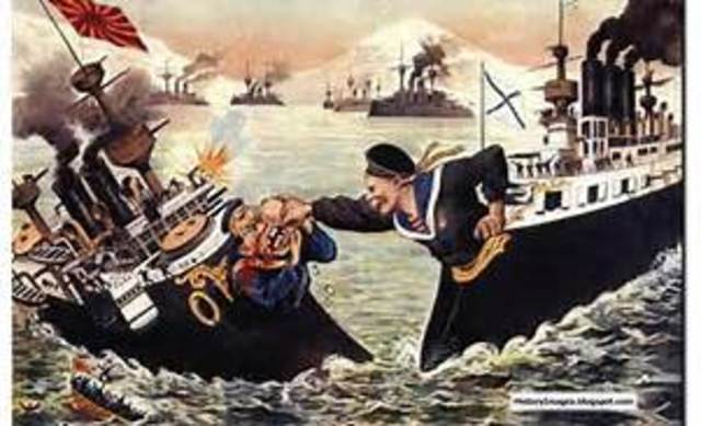 Russo-Japanese War began