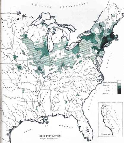 Irish Emigrate to the United States