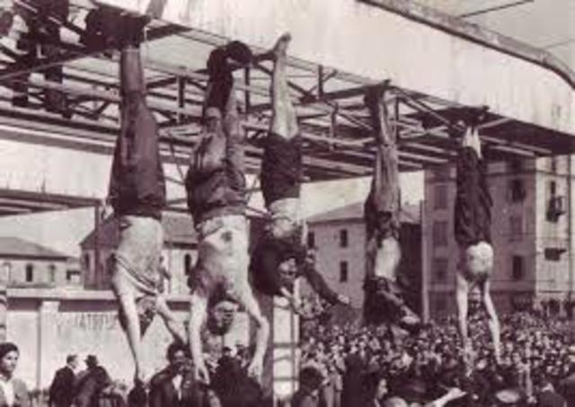 Mussolini was Executed