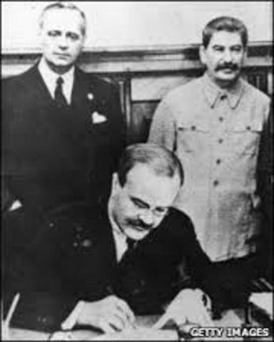 Nazi-Soviet Pact Signed