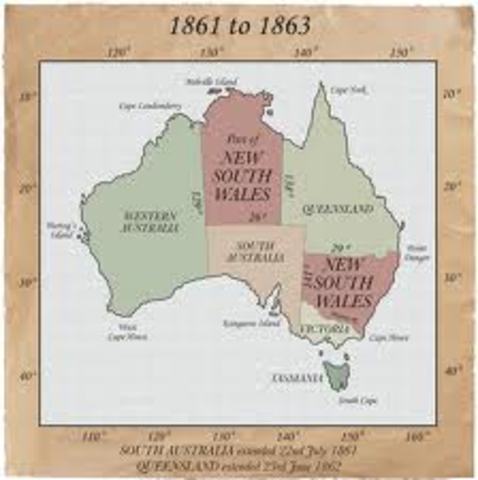government officials created boundaries for the colonies that are still in place today