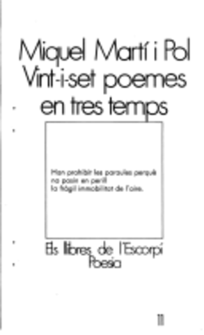 El premi Carles Riba de poesia