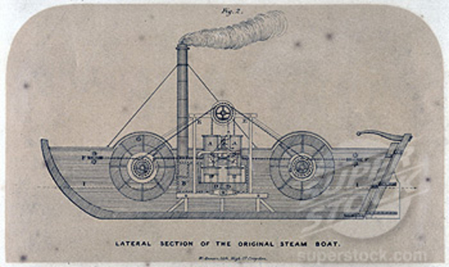First Steamboat/ship
