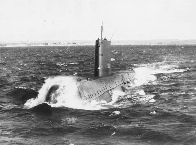 First Nuclear Submarine launched