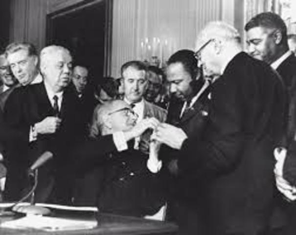 Civil Rights Act Passes in U.S.
