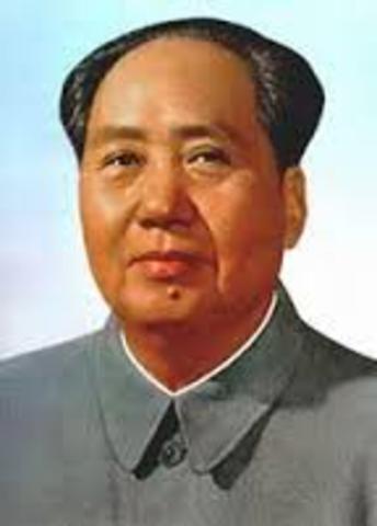 Mao Zedong launches Cultural Revolution