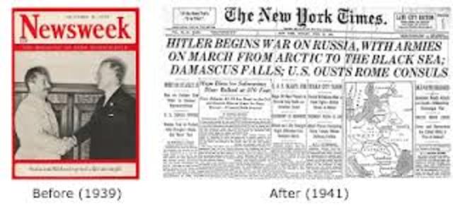 Hitler breaks the pact