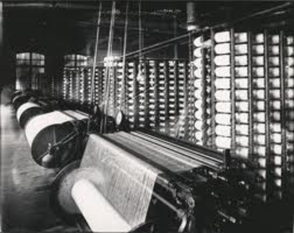 when samuel slater invents the textile mill machine