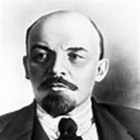 Vladimir Lenin became the leader