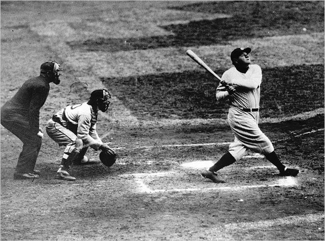 Babe Ruth Makes Home Run Record