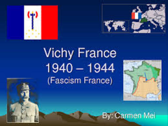 vichy govermant established in france