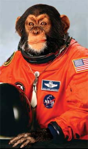 First monkeys sent into space