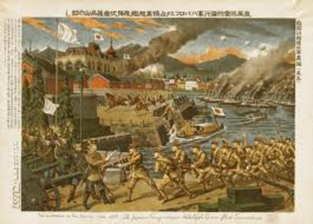 Russo-Japanese War began