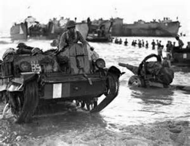 Allies land in sicily