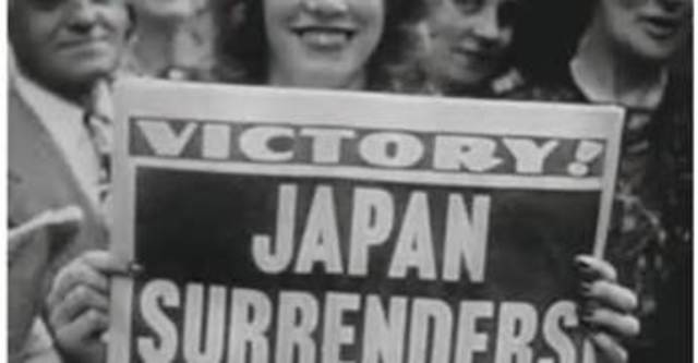 Japan surrenders