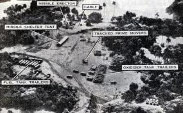 Aerial Images finding the Soviet Missiles