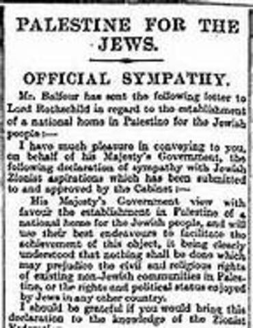 Balfour Declaration