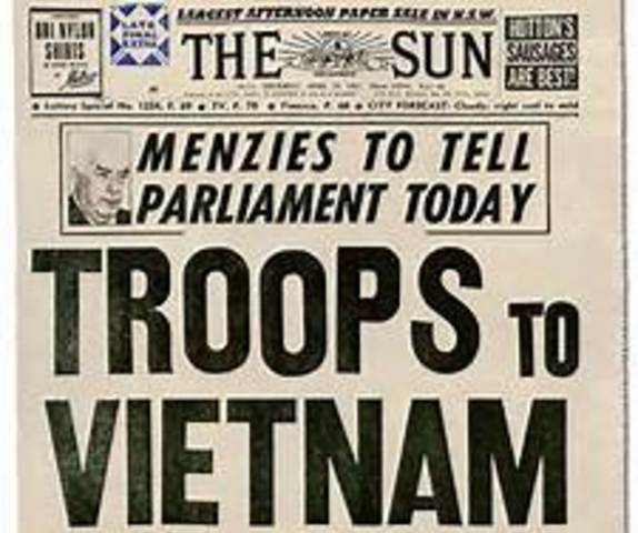 US Sends Troops to Vietnam