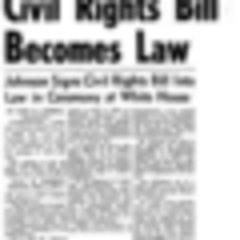 Civil Rights Act of 1964