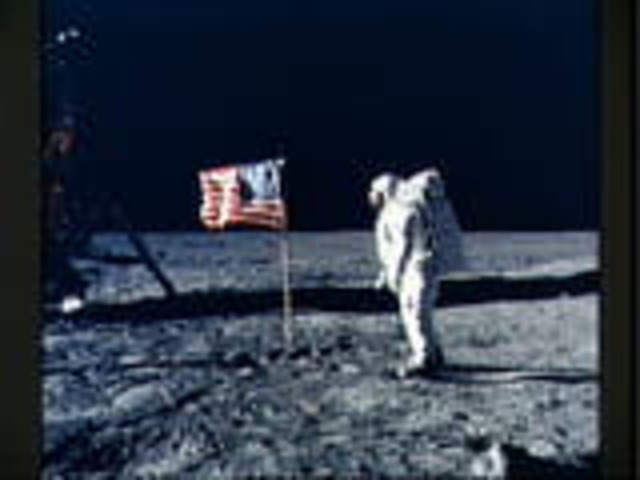 The First Man On The Moon