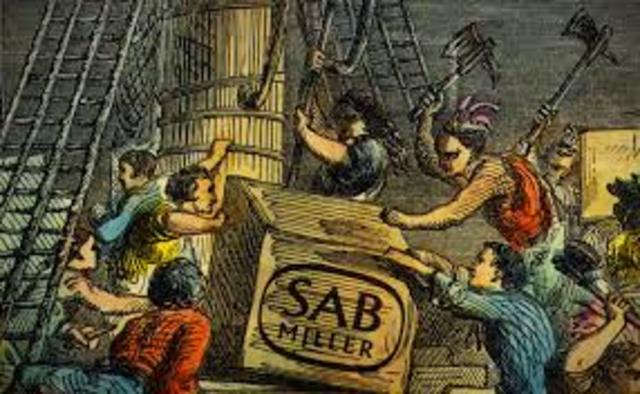 when  did the boston tea party happen