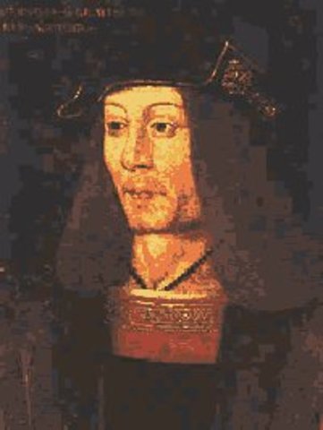 King James authorizes the torture of suspected witches in Scotland.