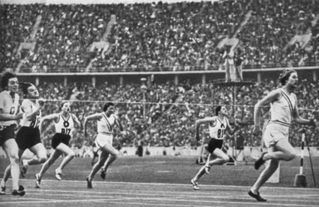 Inicio de los juegos olímpicos de Berlín