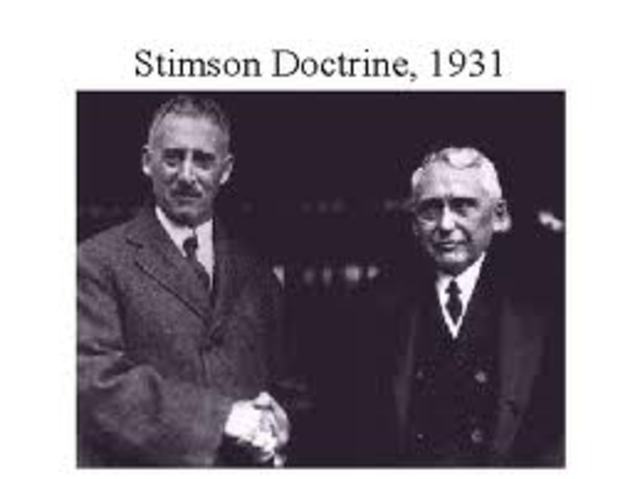 Stimson Doctrine