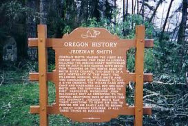 Jedediah Smith Heads to Oregon