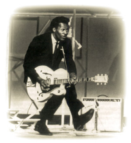 Chuck Berry records "Maybellene" with Chess Records