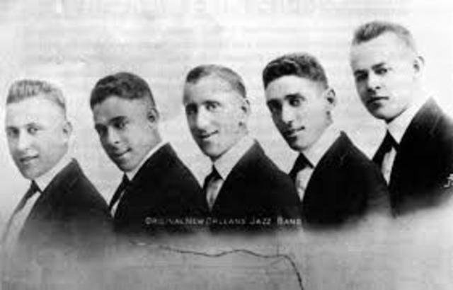 08- Jimmy Durante and Original New Orleans Jazzband record in NYC