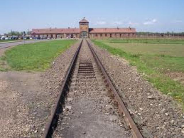 Auschwitz death camp opened