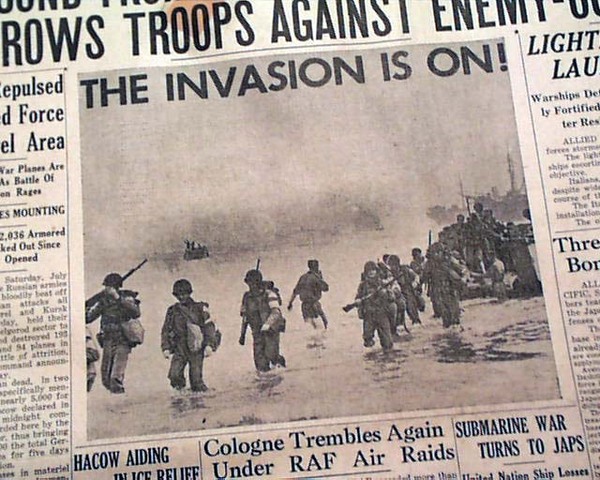 Allies Landed in Sicily