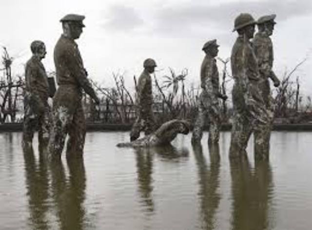 Gen. Macarthur Returned to the Philippines (Leyte Gulf)