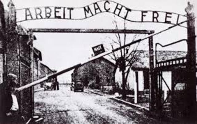 Auschwitz Death Camp Opened