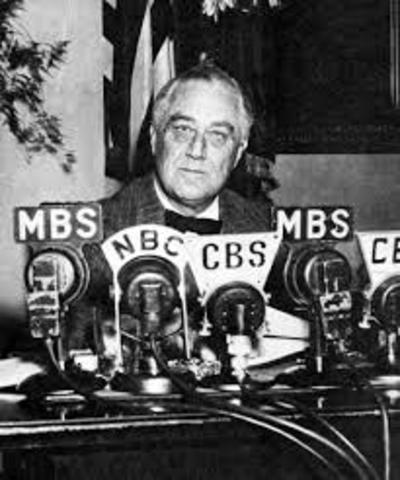 Franklin D. Roosevelt became the President of the U.S.