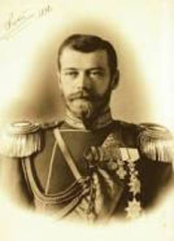 Czar Nicholas II Abdicated
