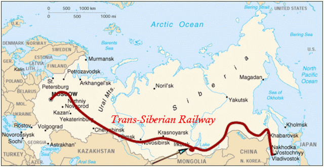 Trans siberain railway