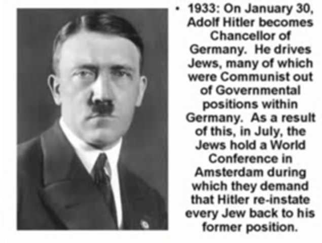 Adolf Hitler Became the Chancellor of Germany
