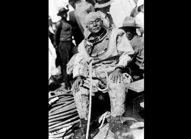 Japanese pearl divers