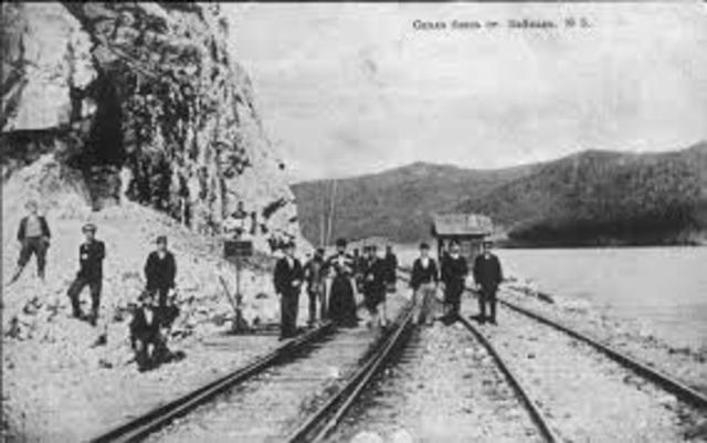 Trans-Siberian Railway Built